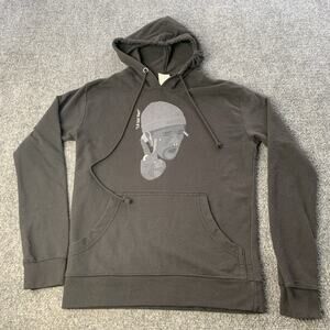 Lil Uzi Vert Hoodie Unisex Extra Small Black Cotton Polyester Blend